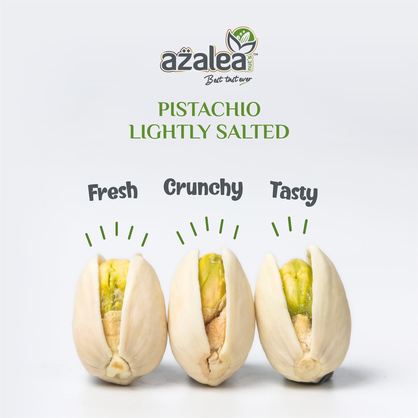 Azalea Nuts Premium Irani Pistachios 250gm – rosted  | Natural Pista | Rich in Protein & Antioxidants